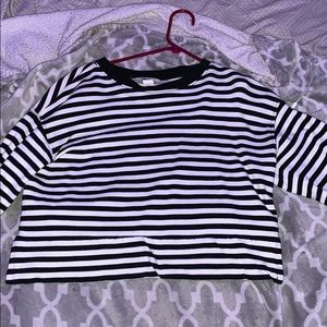 H&M cropped sweater